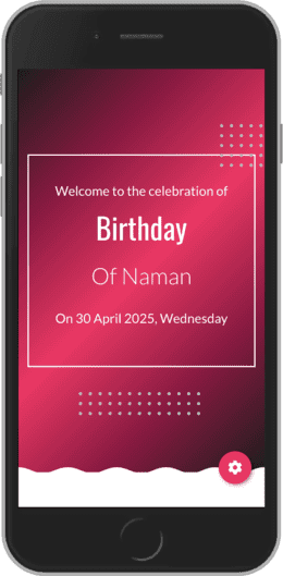 Linkconnect Digital Invitation Card template