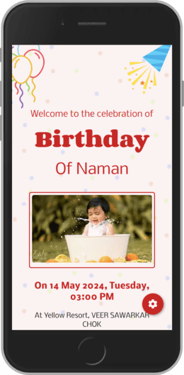Linkconnect Digital Invitation Card template