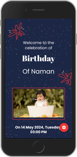 Linkconnect Digital Invitation Card template