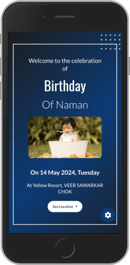 Linkconnect Digital Invitation Card template